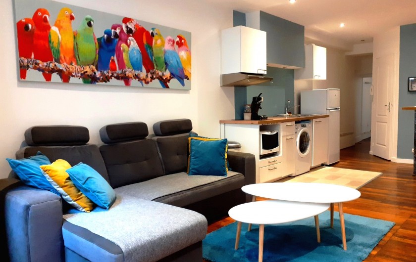 Location de vacances - Appartement à Dijon - Pièce principale