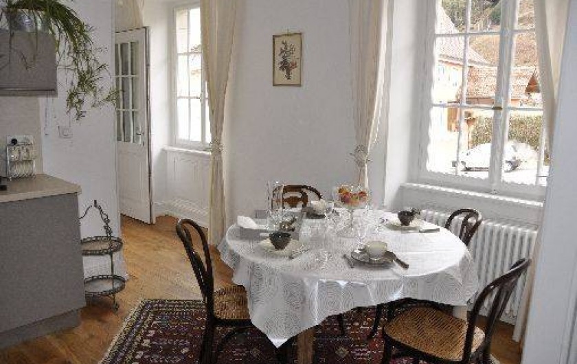 Location de vacances - Gîte à Ferrette - coin repas