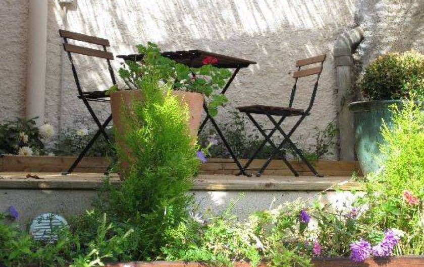 Location de vacances - Gîte à Ferrette - terrasse