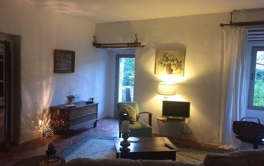 Location de vacances - Appartement à Lagrasse - Sejour