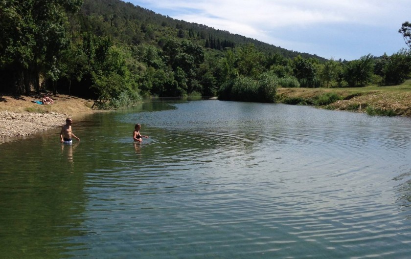 Location de vacances - Appartement à Lagrasse - Beignade a Lagrasse