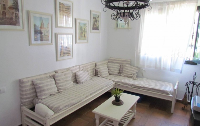 Location de vacances - Villa à Matalascañas - Salon TV