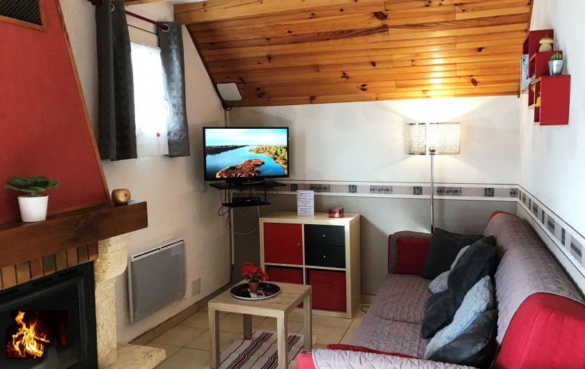Location de vacances - Gîte à Artalens-Souin - Salon du gîte 4 le Lizet