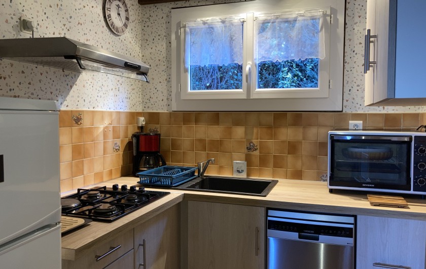 Location de vacances - Gîte à Artalens-Souin - Cuisine du gîte 2 le Gabizos