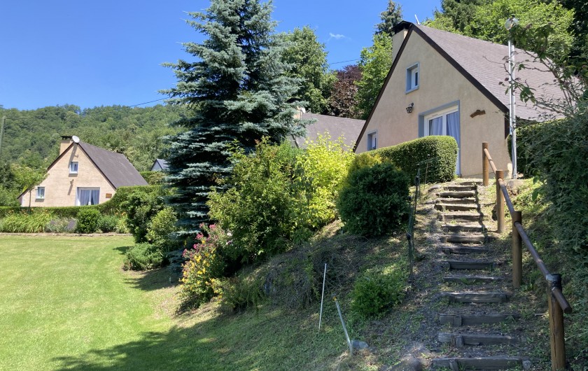 Location de vacances - Gîte à Artalens-Souin - Vue générale des gîtes de Stouet