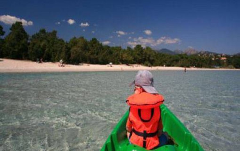 Location de vacances - Maison - Villa à Pinarellu - La plage de la pinède avec Parking de stationnement