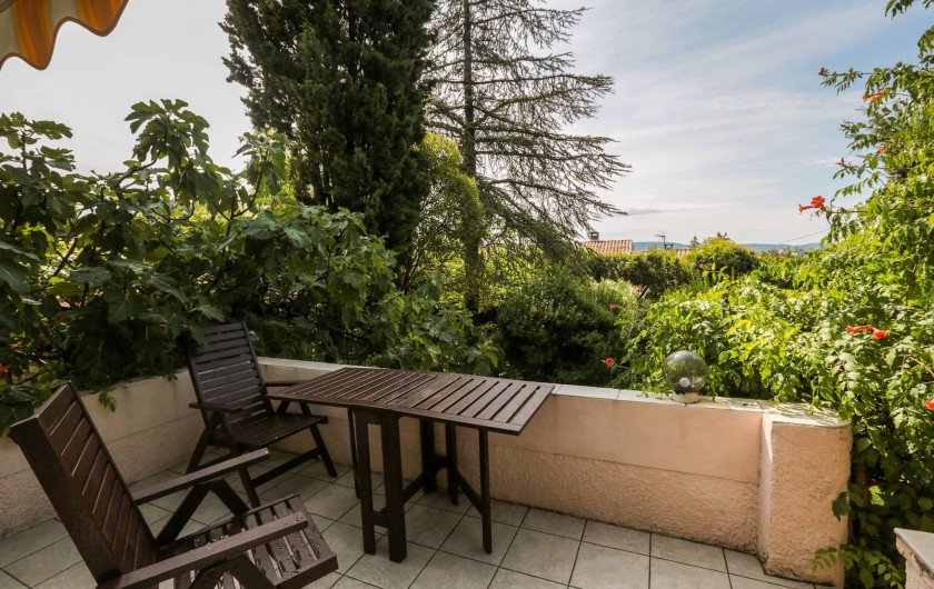 Location de vacances - Villa à Forcalquier - La terrasse