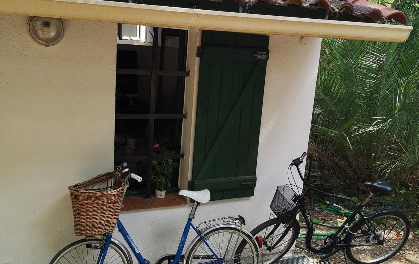 Location de vacances - Appartement à Gassin - Possibilité de prêt de vélo sur demande lors de la réservation.