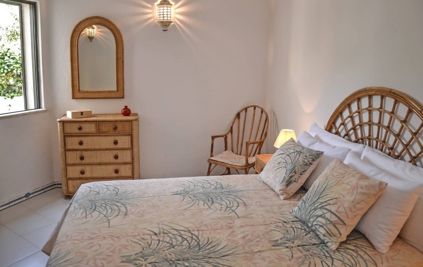 Location de vacances - Villa à Sesmarias - Vue de la chambre double de la R / C