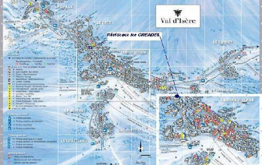 Location de vacances - Appartement à Val-d'Isère