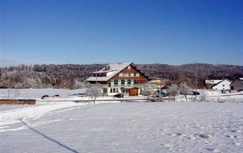 Location de vacances - Appartement à Girmont-Val-d'Ajol - hiver dans les vosges naturelles skis de fond et rando raquettes