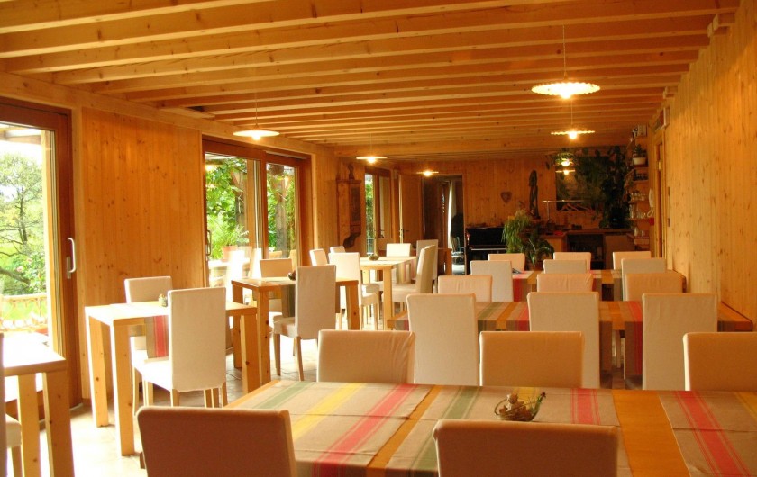 Location de vacances - Chambre d'hôtes à Cesiomaggiore - sala ristorante e colazioni