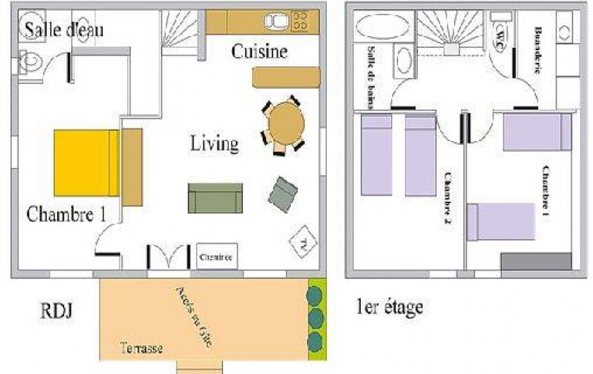 Location de vacances - Gîte à Méréville