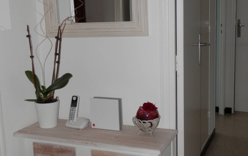 Location de vacances - Appartement à Bandol - entrée  appartement N2