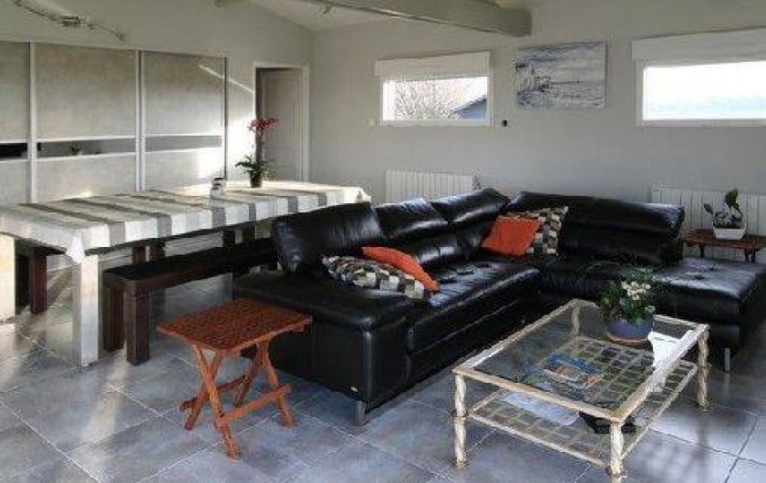 Location de vacances - Gîte à Saint-Martin-aux-Buneaux - Salon