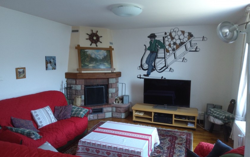 Location de vacances - Gîte à Bussang - Grand Appartement - Salon