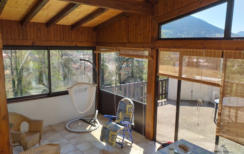 Location de vacances - Gîte à Bussang - Petit Appartement - Veranda