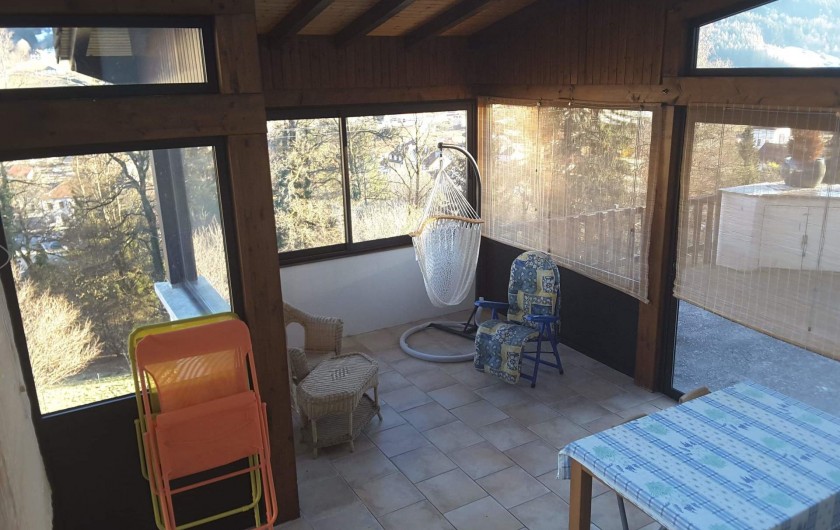 Location de vacances - Gîte à Bussang - Petit Appartement - Veranda