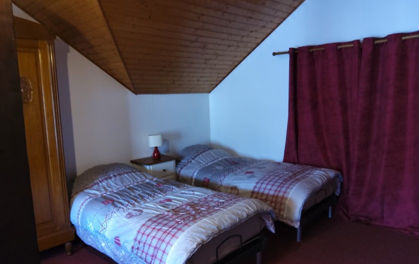 Location de vacances - Gîte à Bussang - Grand Appartement - Grande chambre