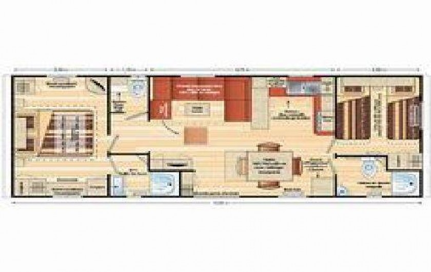 Location de vacances - Bungalow - Mobilhome à Les Mathes