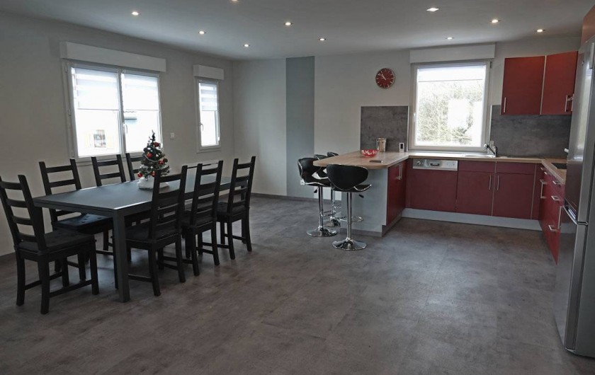 Location de vacances - Gîte à Ranspach - Salle à manger, Cuisine