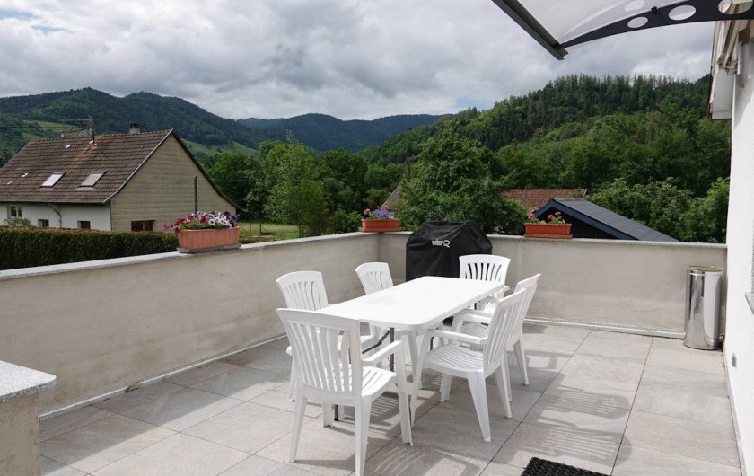 Location de vacances - Gîte à Ranspach - Terrasse