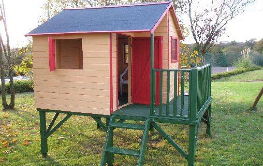 Location de vacances - Gîte à Clohars-Carnoët - Cabane;  jeux pour enfants