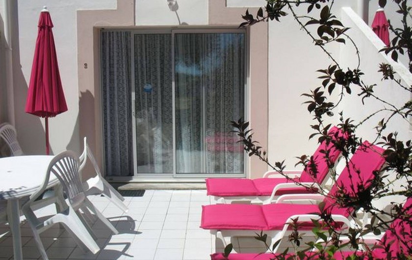 Location de vacances - Gîte à Clohars-Carnoët - Terrasse du gîtes