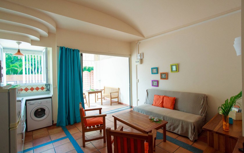 Location de vacances - Appartement à Le Diamant - pièce à vivre - appartement