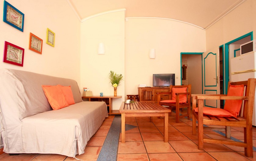 Location de vacances - Appartement à Le Diamant - pièce à vivre - appartement