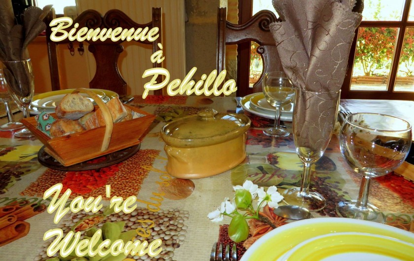 Vous êtes les bienvenu(e)s à Pehillo ! ©Pehillo