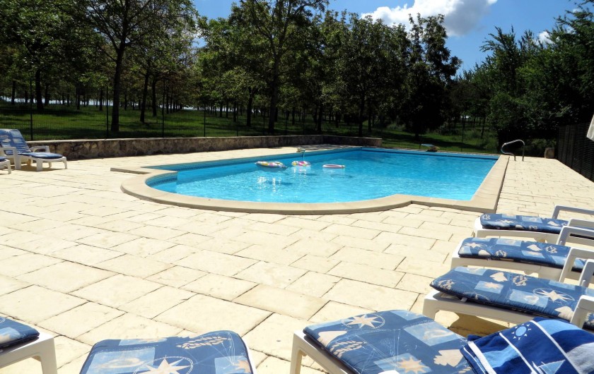 Location de vacances - Gîte à Nérac - Orientée plein soleil toute la  journée, de quoi se faire dorer ...! ©Pehillo