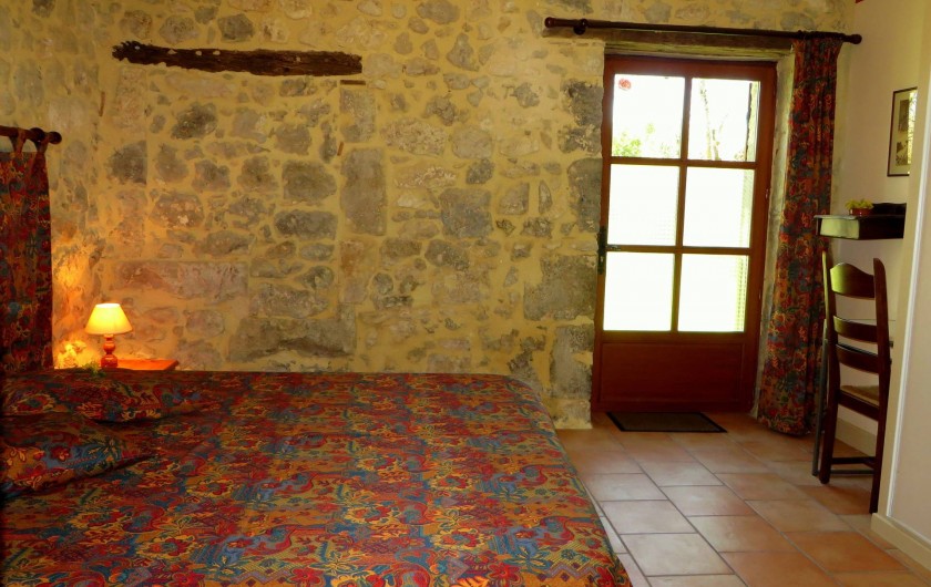 Location de vacances - Gîte à Nérac - La chambre du Pigeonnier ©Pehillo