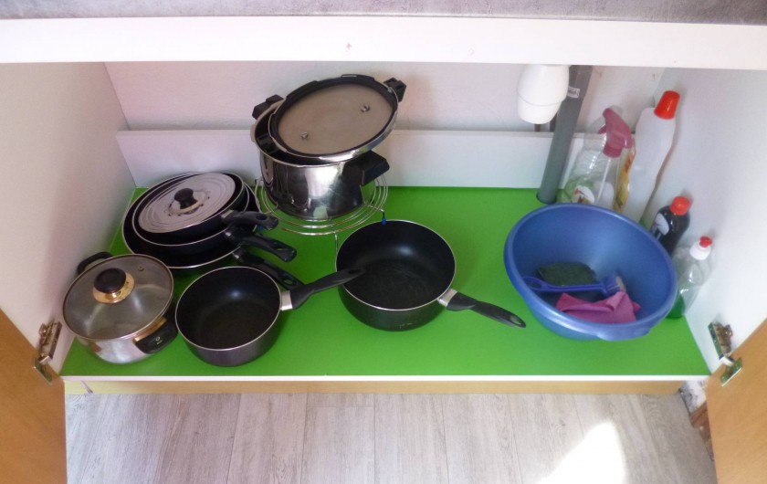 Location de vacances - Studio à Berck - batterie cuisine