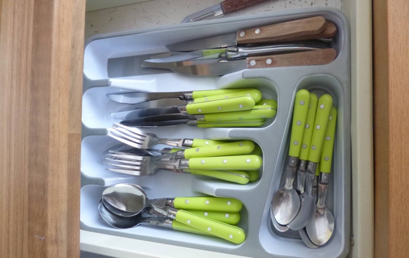 Location de vacances - Studio à Berck - couverts