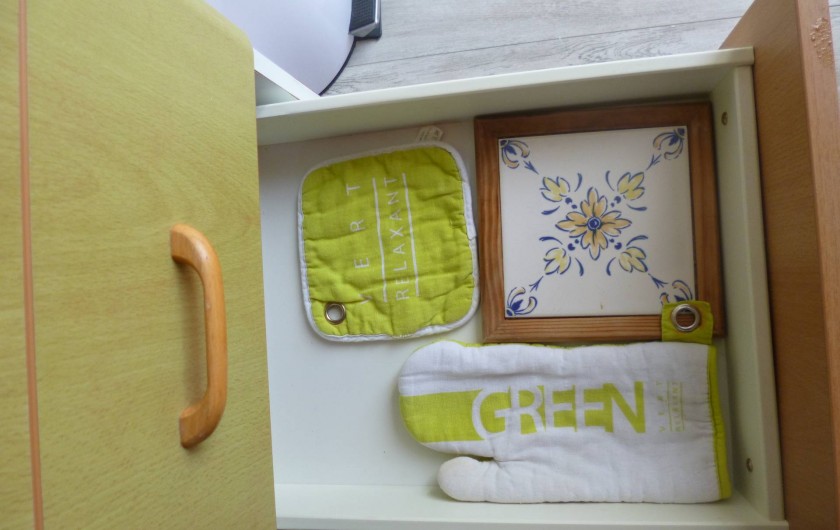 Location de vacances - Studio à Berck - ustensiles