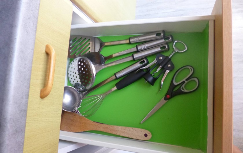 Location de vacances - Studio à Berck - ustensiles