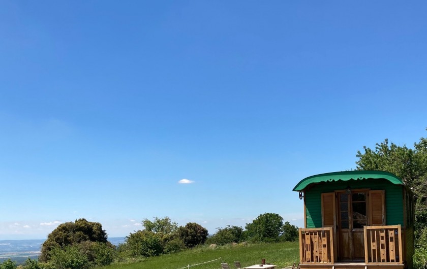 Location de vacances - Chalet à Saissac - la roulotte