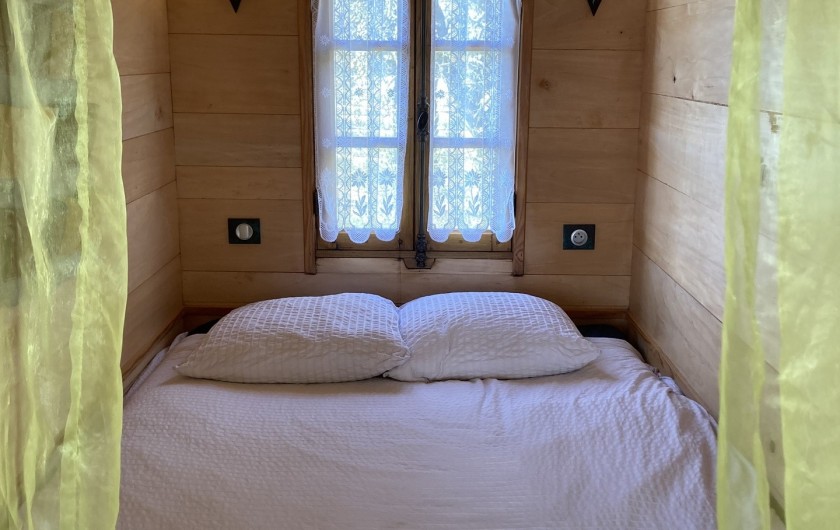 Location de vacances - Chalet à Saissac - lit double