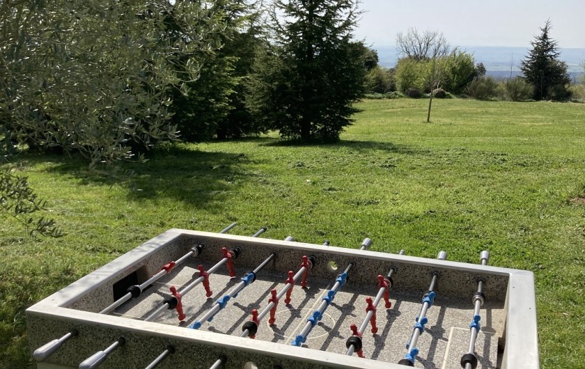 Location de vacances - Chalet à Saissac - babyfoot