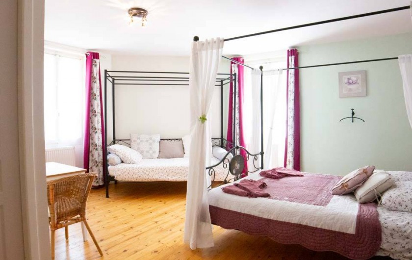 Location de vacances - Chambre d'hôtes à Senouillac - Chambre "Les croquants"