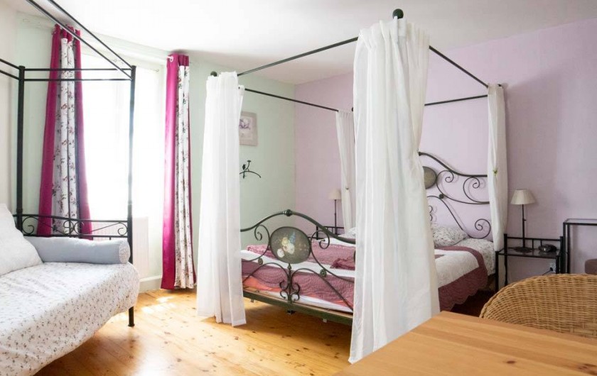 Location de vacances - Chambre d'hôtes à Senouillac - Chambre "Les croquants"