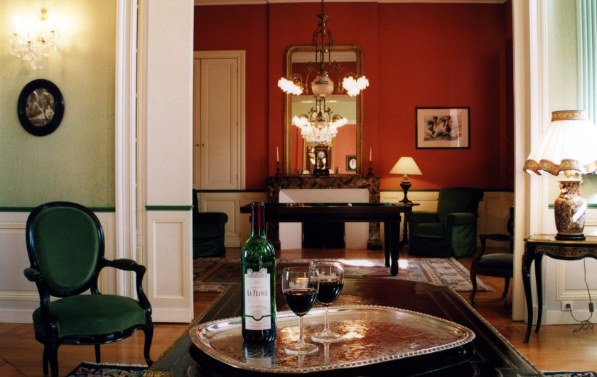 Location de vacances - Château - Manoir à Beychac-et-Caillau - Petit salon