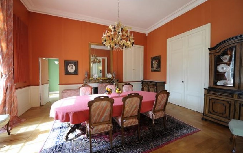 Location de vacances - Château - Manoir à Beychac-et-Caillau - Salle à manger