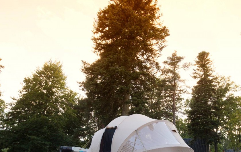 Location de vacances - Camping à Tence - Tente Ecochique camping Les Murmures du Lignon Tence