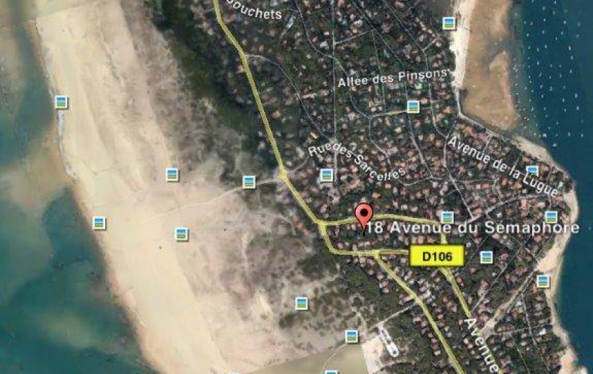 Location de vacances - Villa à Lège-Cap-Ferret