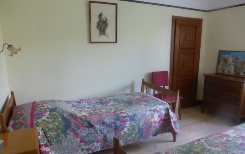 Location de vacances - Chalet à Combloux - Chambre 3