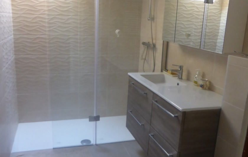 Location de vacances - Chalet à Combloux - Salle d'eau principale