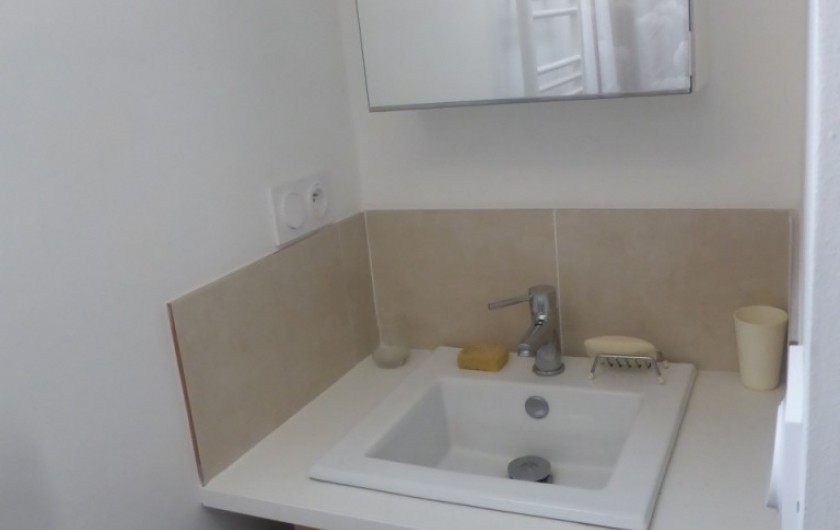 Location de vacances - Chalet à Combloux - Vasque chambre 1