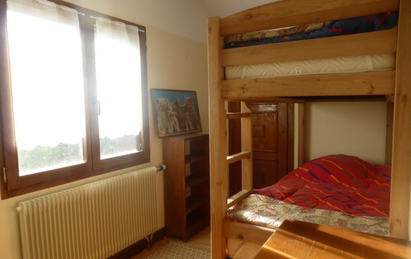 Location de vacances - Chalet à Combloux - Coin montagne avec lits superposées